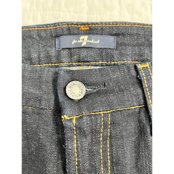 7 FOR ALL MANKIND Women's Fashion Boyfriend High Cuff Jean Sz 31 NWT - Picture 8 of 14